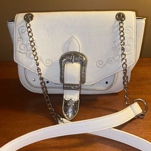 white small country style purse